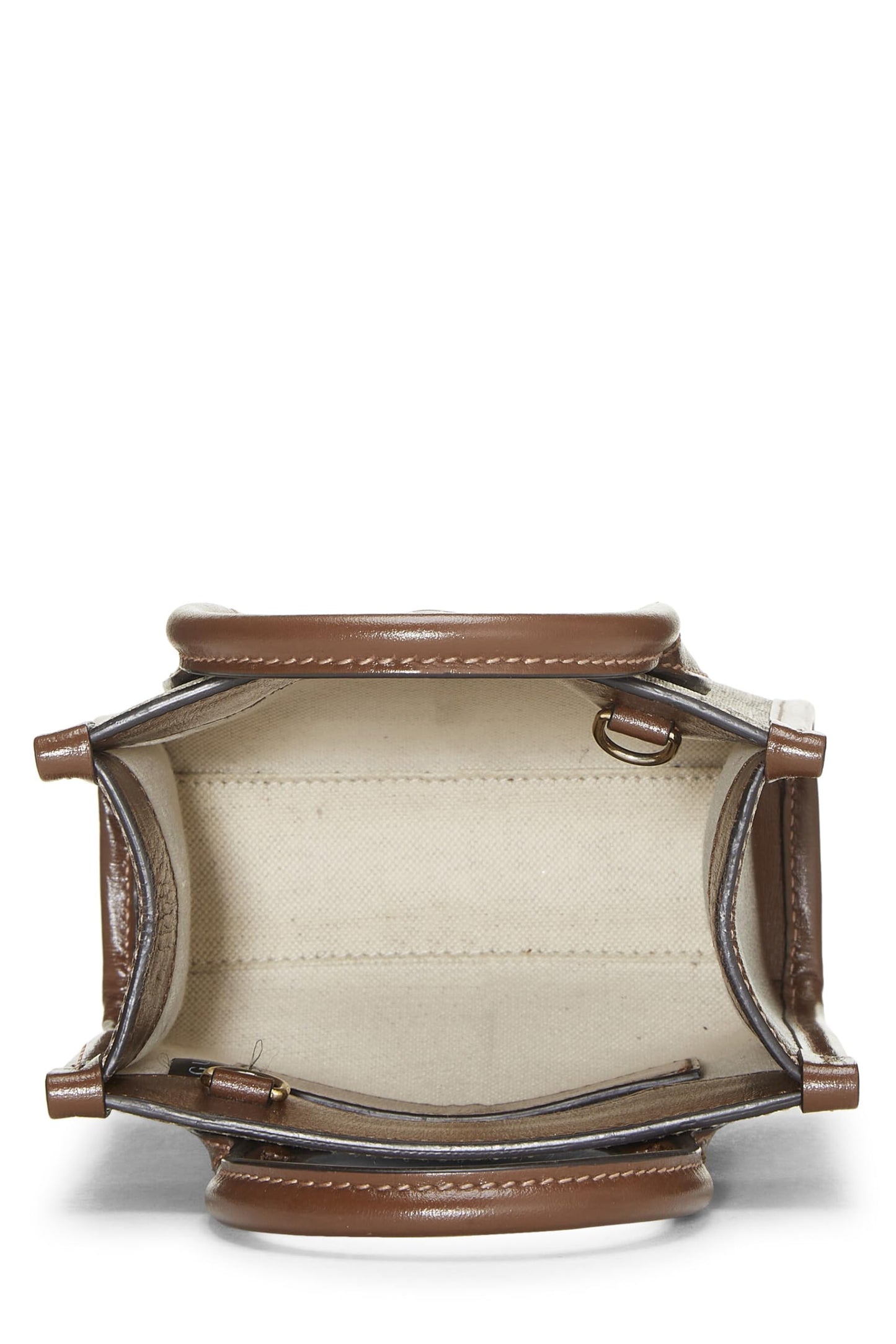 Gucci, Brown Original GG Supreme Interlocking GG Tote Mini, Brown
