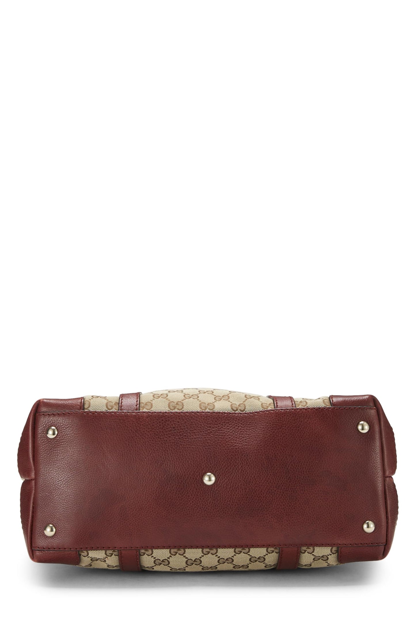 Gucci, Burgundy Original GG Canvas Tote, Burgundy