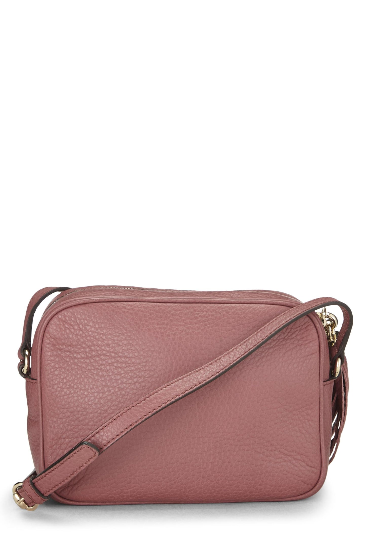 Gucci, Pink Leather Grained Leather Soho Disco, Pink