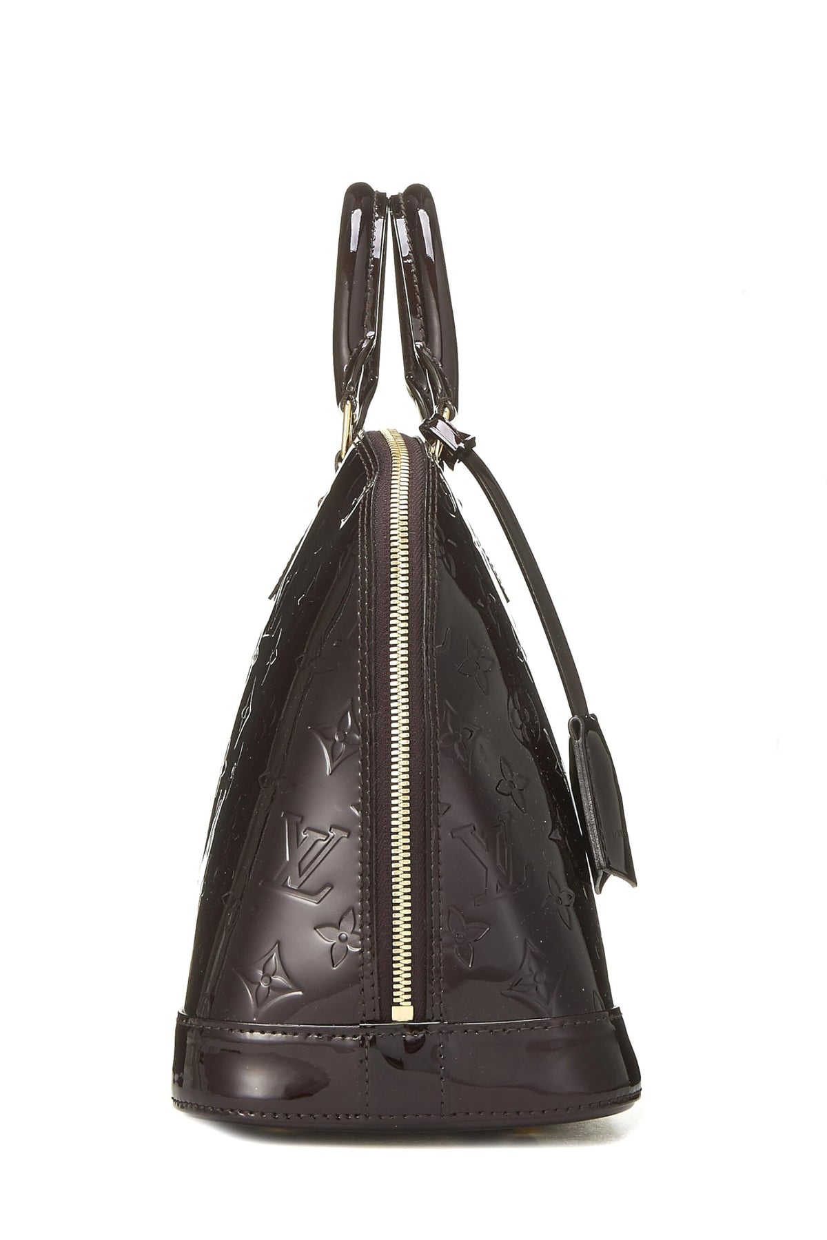 Louis Vuitton,  Amarante Monogram Vernis Alma PM, Purple