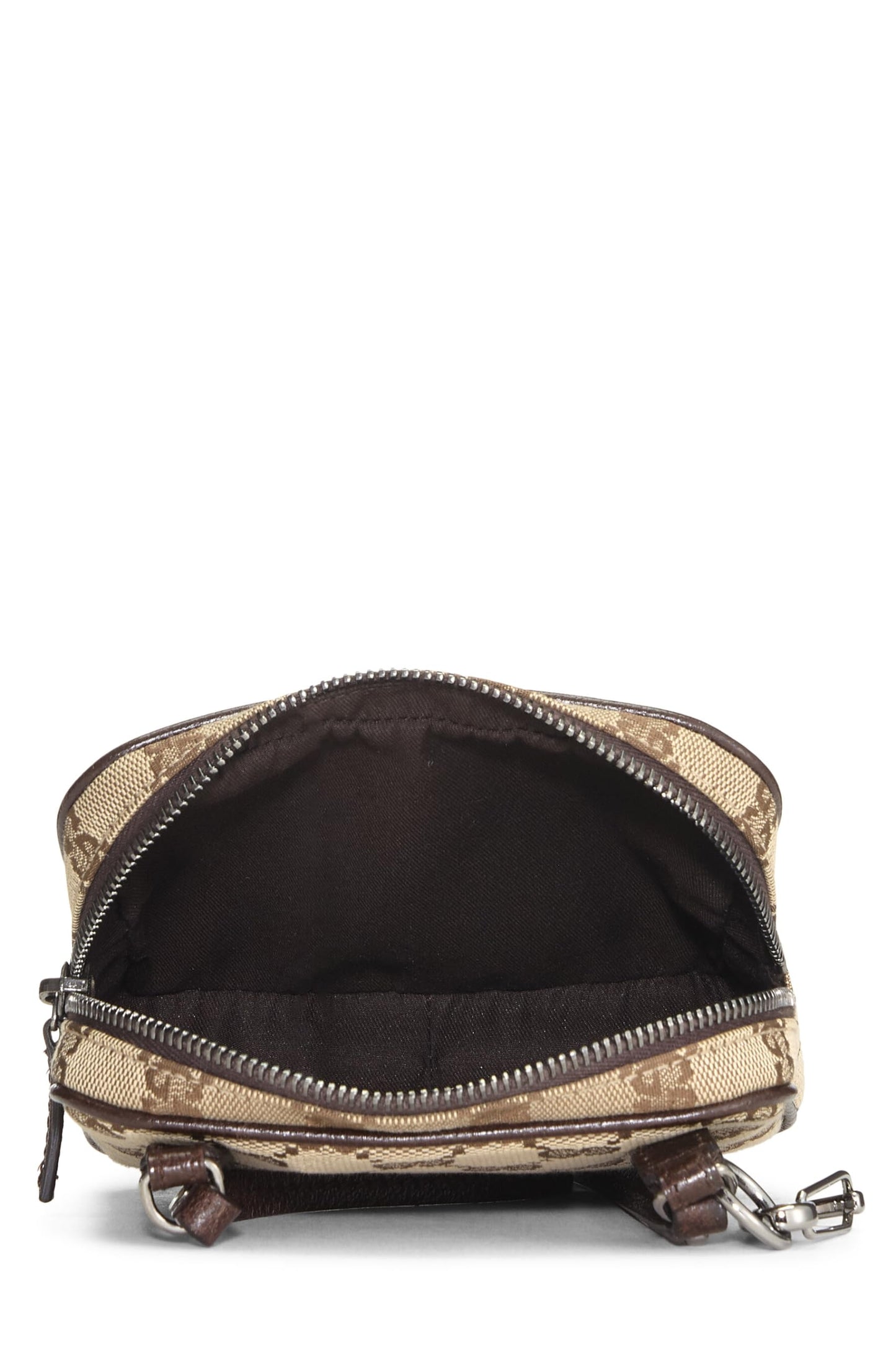 Gucci, Original GG Canvas Pochette, Brown