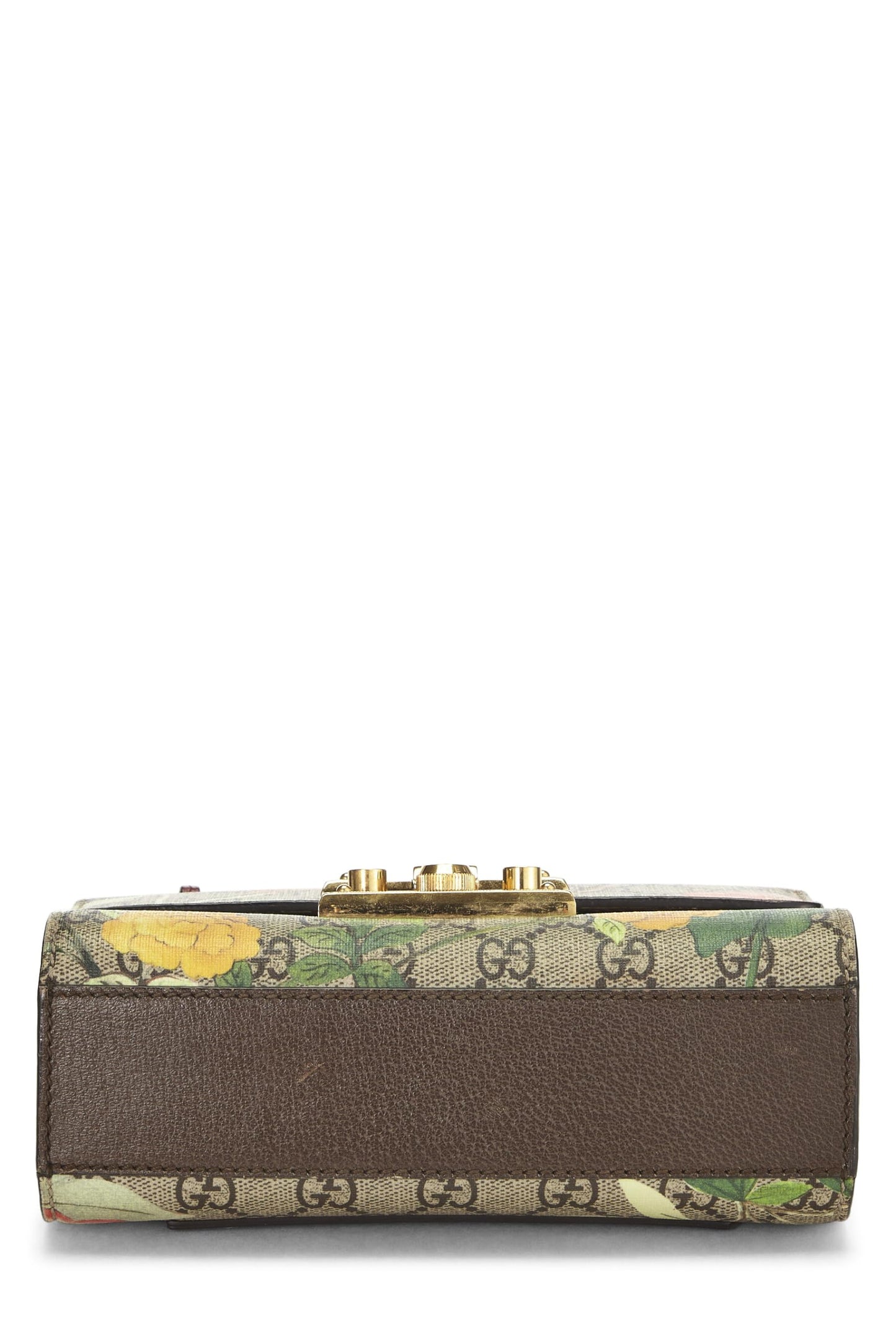 Gucci, Multicolor GG Supreme Tian Canvas Padlock Shoulder Bag Small, Multi