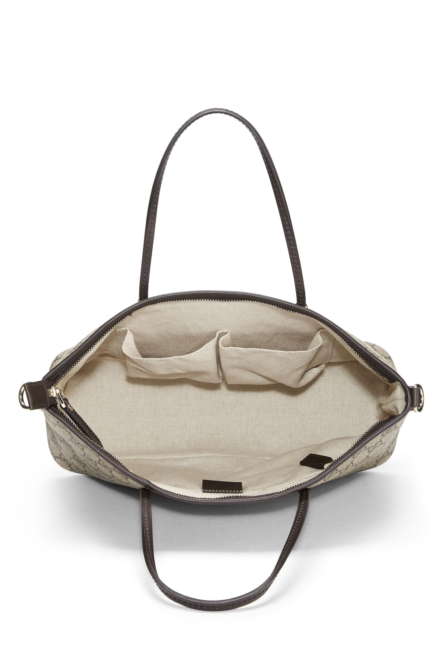 Gucci, Original GG Supreme Canvas Zip Tote, Brown