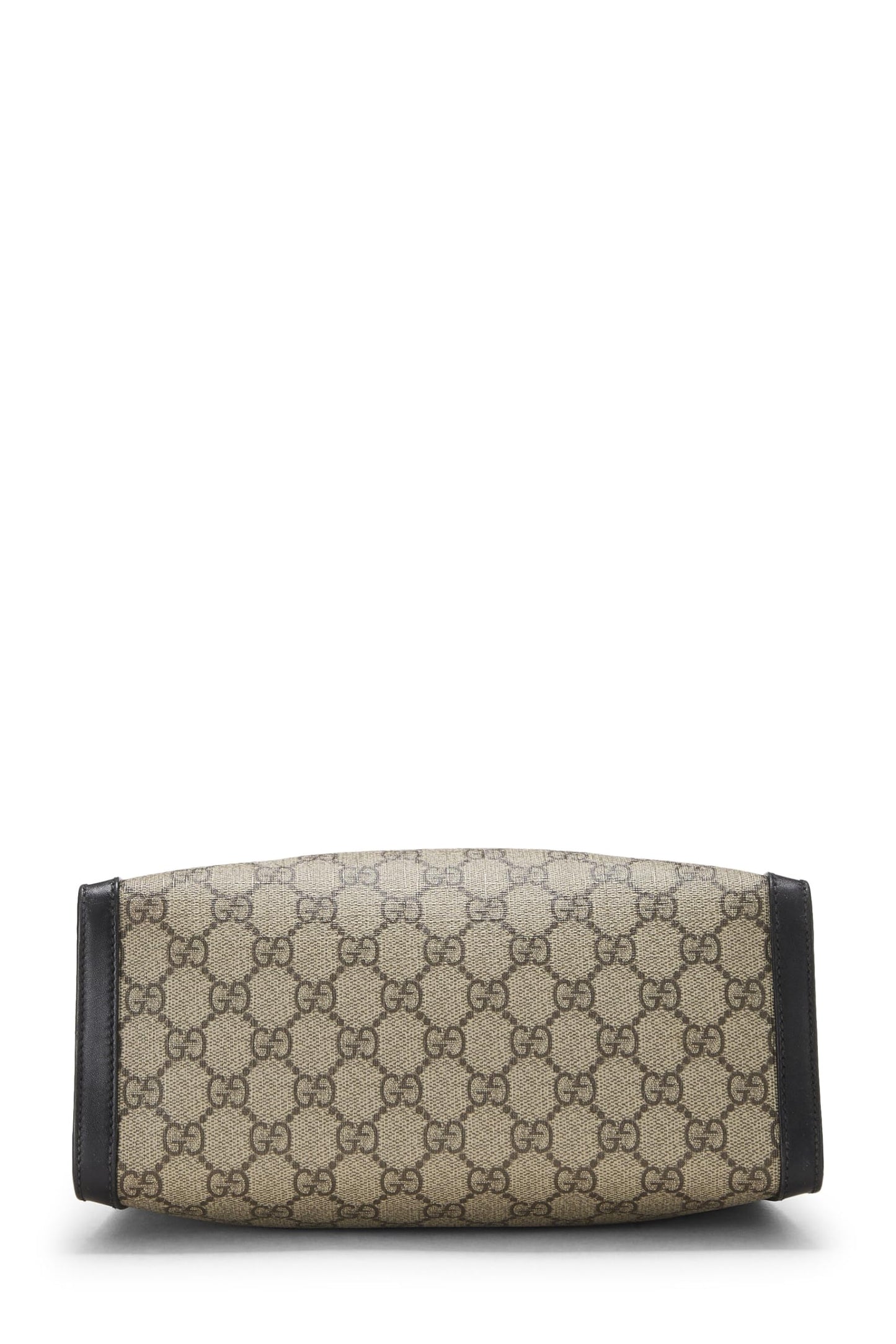 Gucci, Black GG Supreme Padlock Tote Small, Black