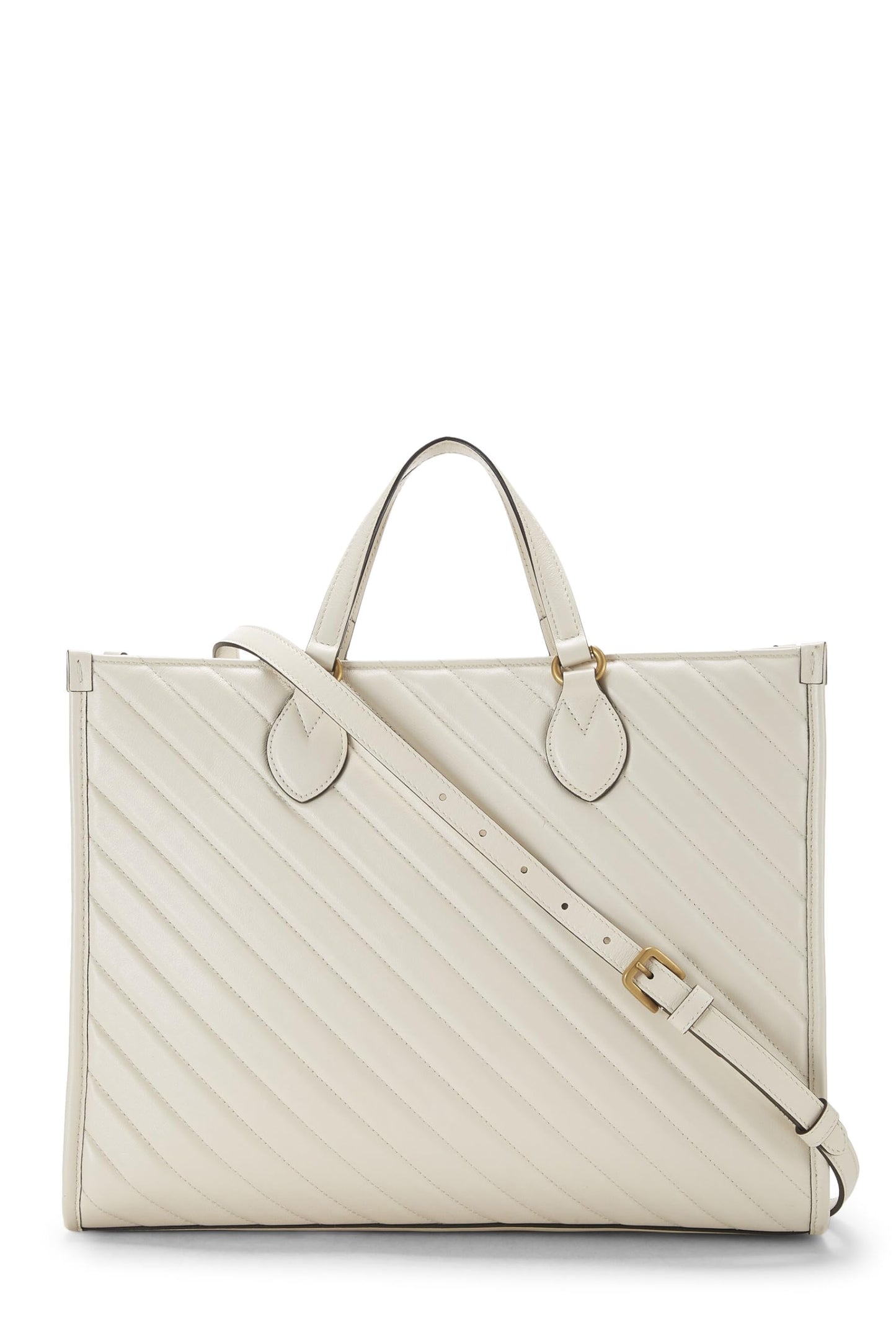 Gucci, Pink Leather GG Marmont Top Handle Bag Small, White
