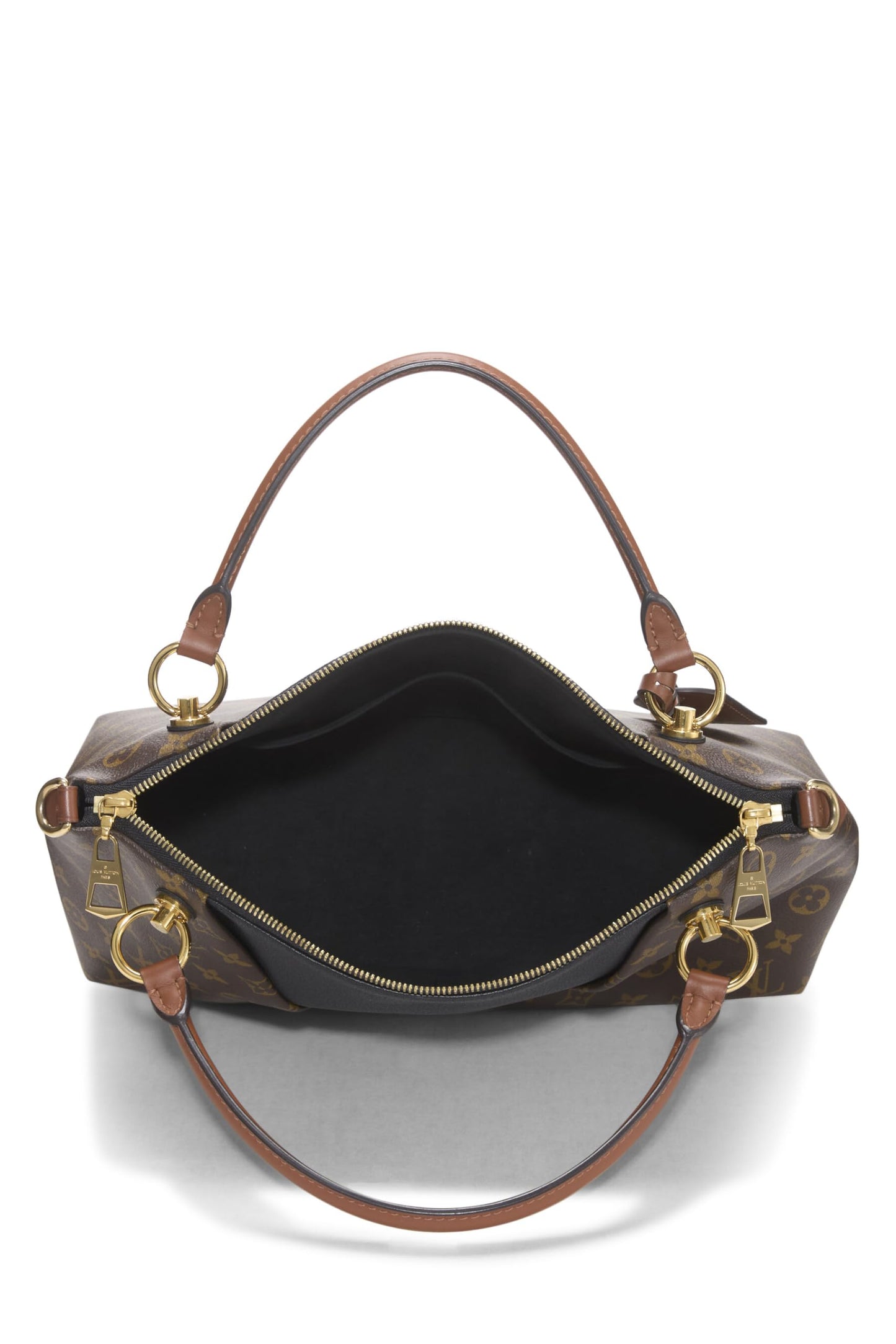 Louis Vuitton,  Black Monogram Canvas V Tote MM, Black