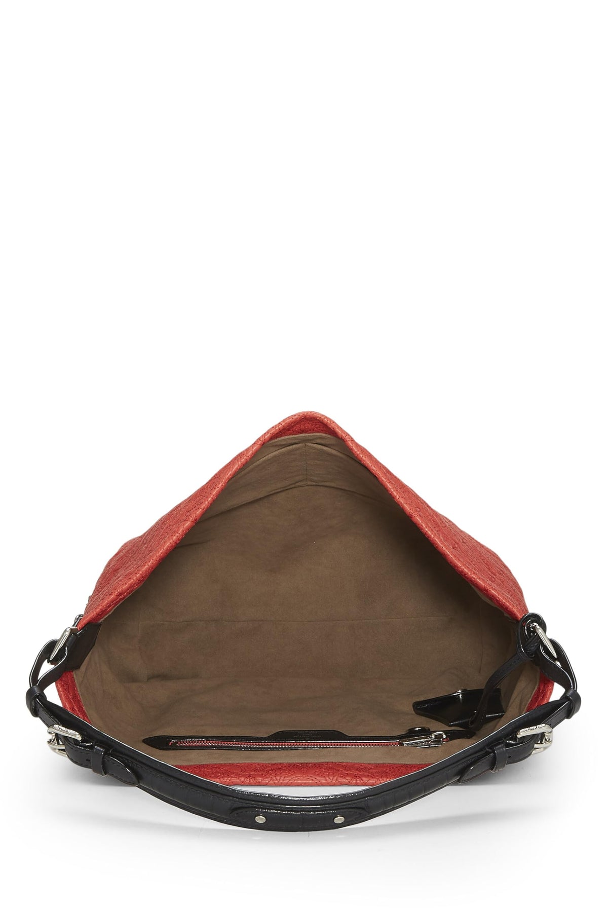 Louis Vuitton,  Red Monogram Antheia Leather Hobo PM, Red