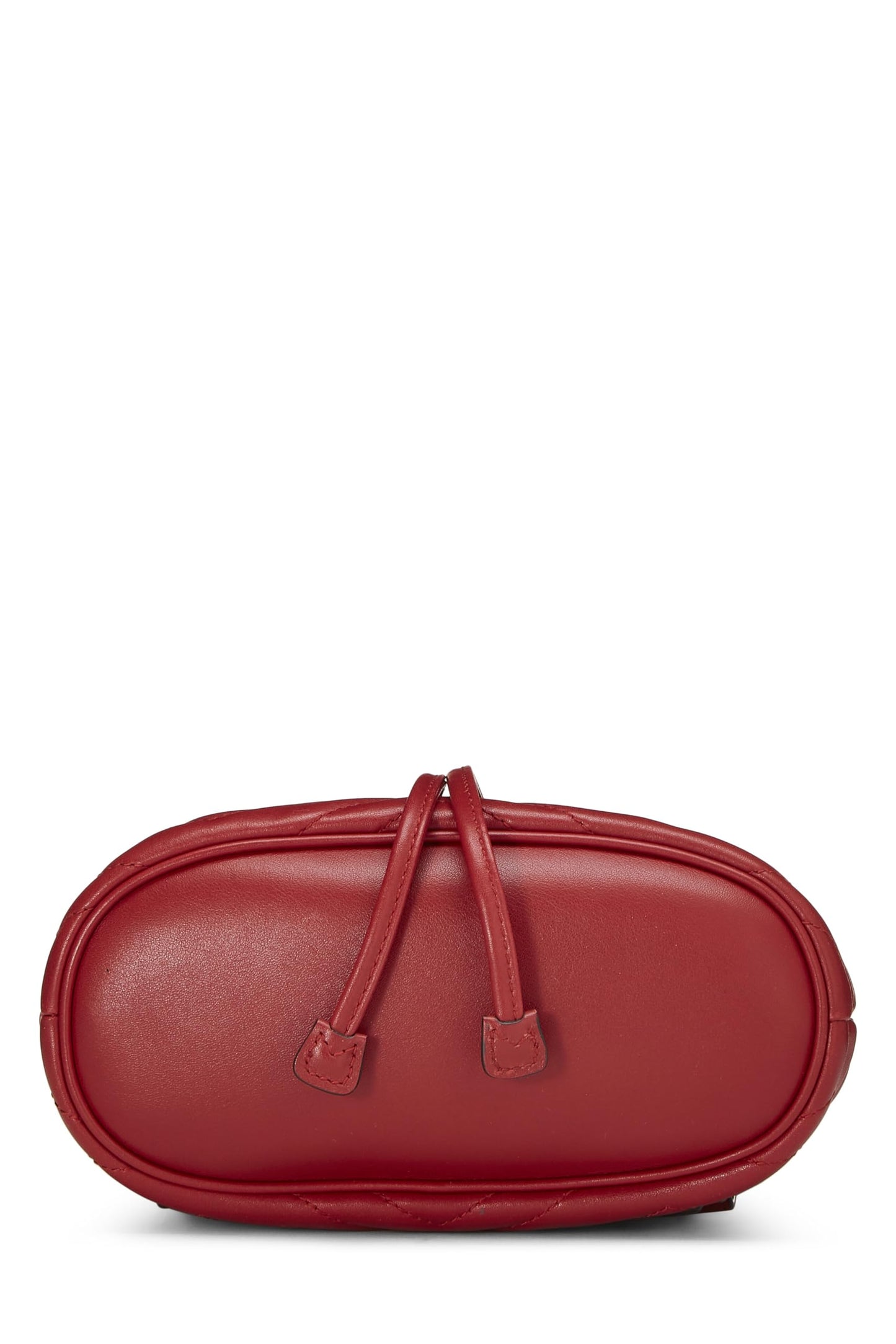 Gucci, Red Leather GG Marmont Backpack Small, Red