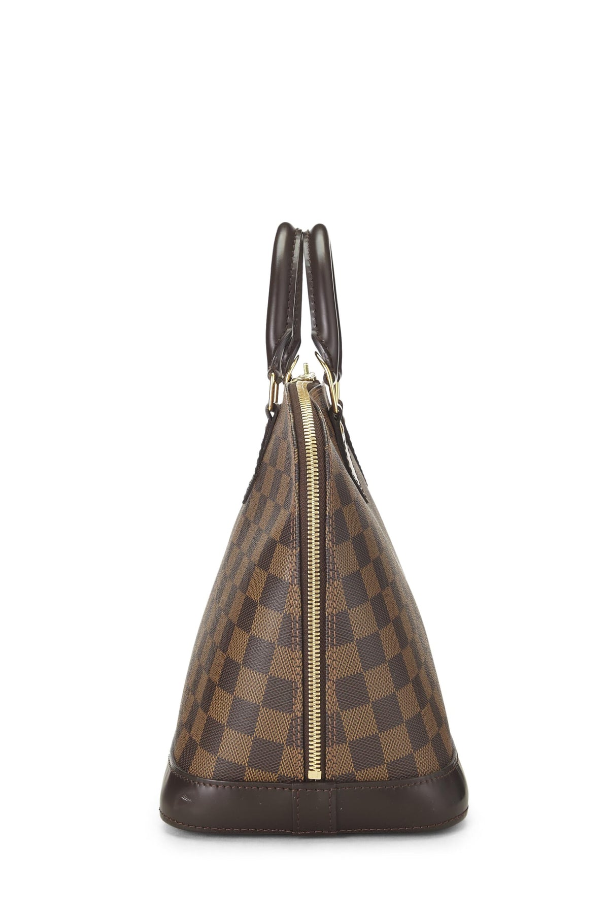 Louis Vuitton,  Damier Ebene Alma PM, Brown