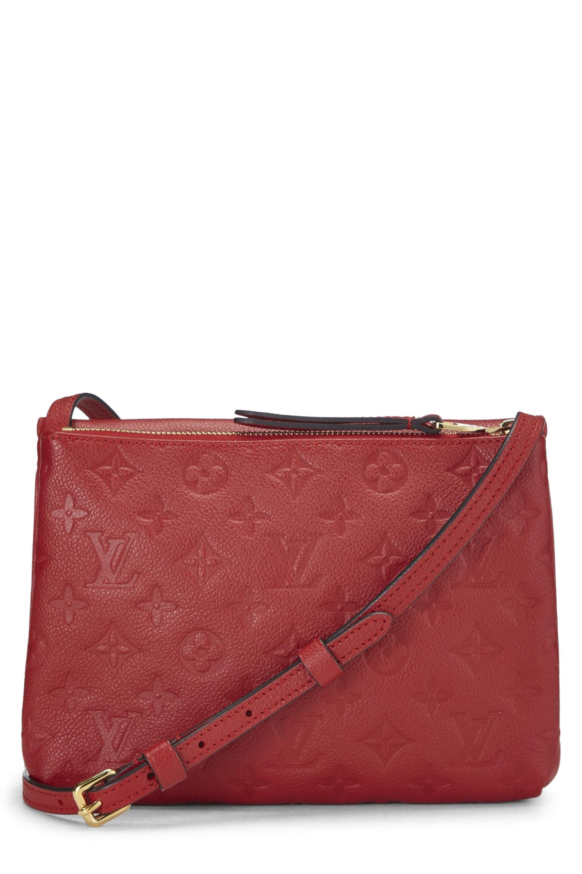 Louis Vuitton,  Cherry Monogram Empreinte Twice, Red