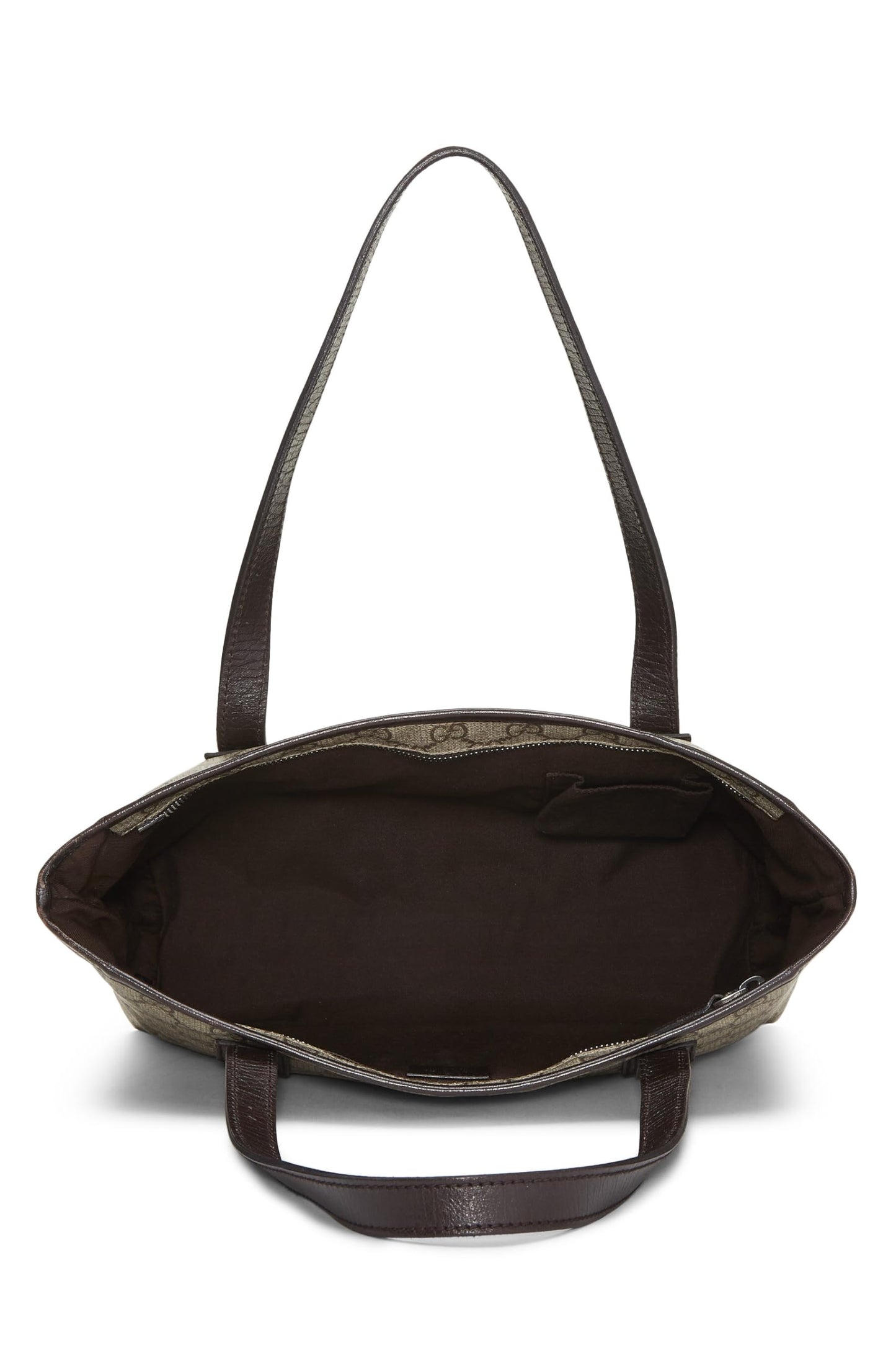 Gucci, Original GG Supreme Canvas Tote Small, Brown