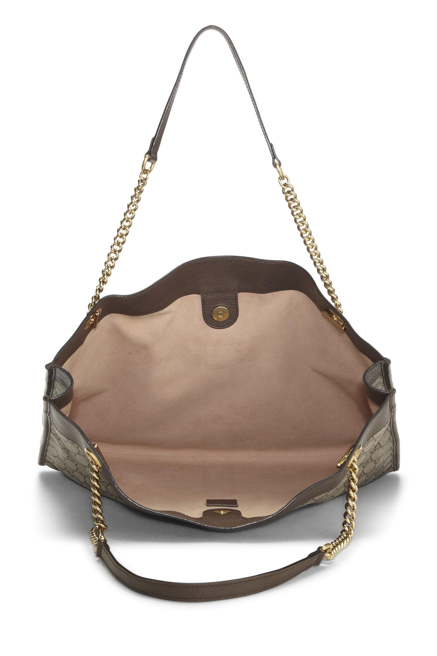 Gucci, Original GG Supreme Canvas Rajah Tote Large, Brown