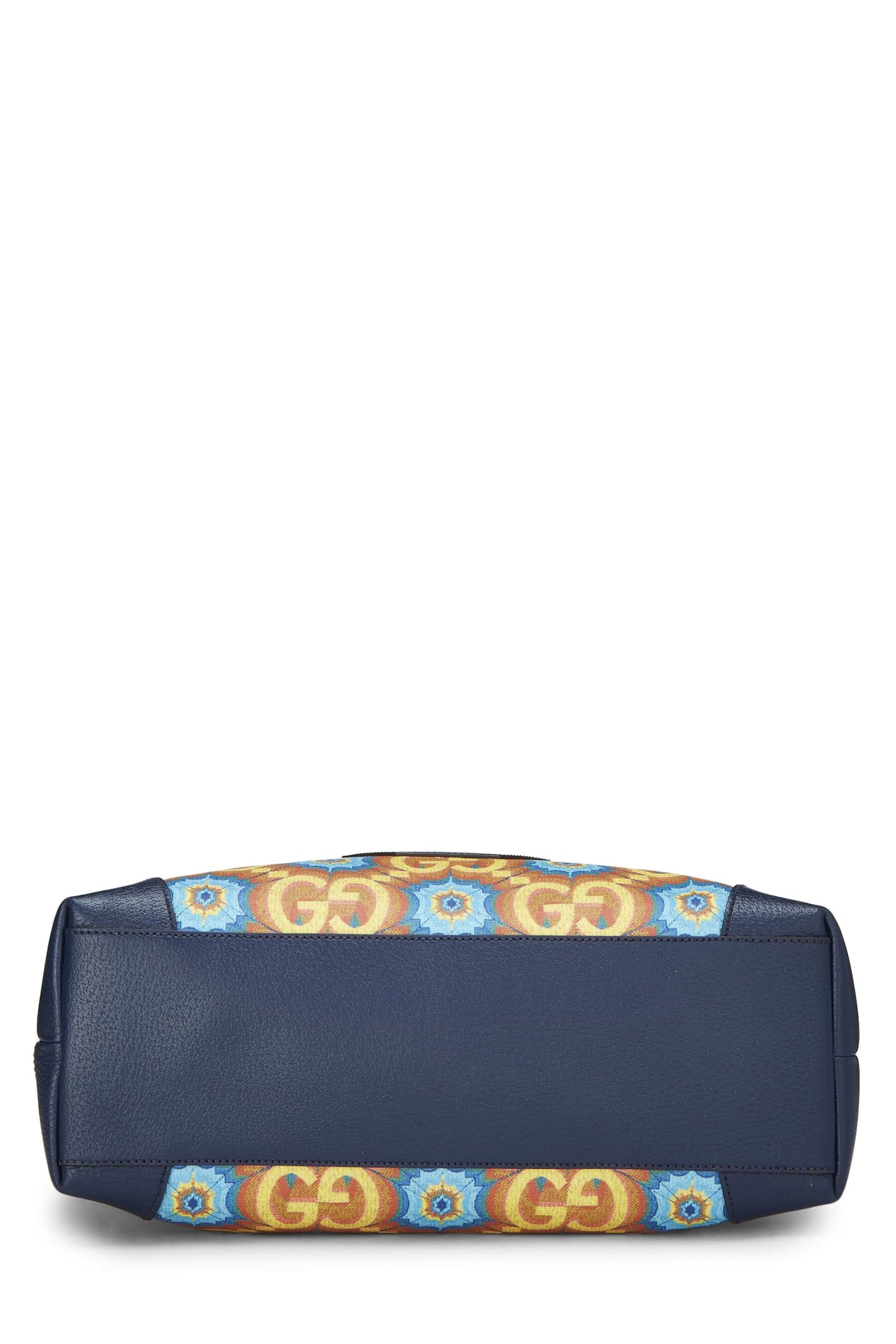 Gucci, Navy Coated Canvas Kaleidoscope Ophidia Tote, Navy
