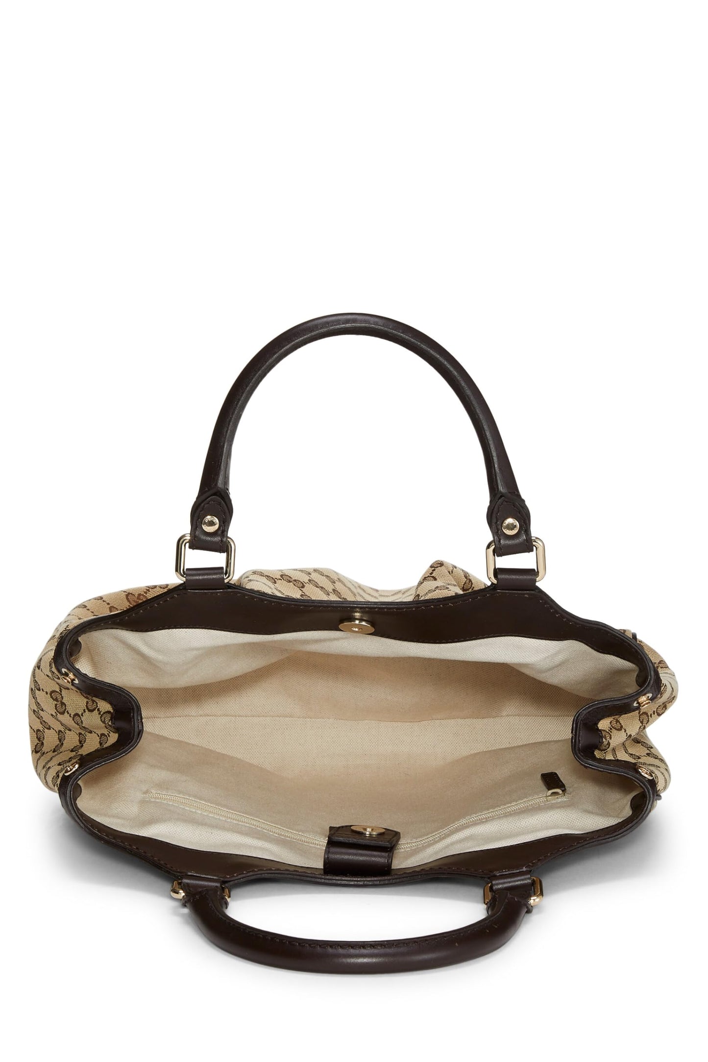 Gucci, Original GG Canvas Sukey Tote, Brown