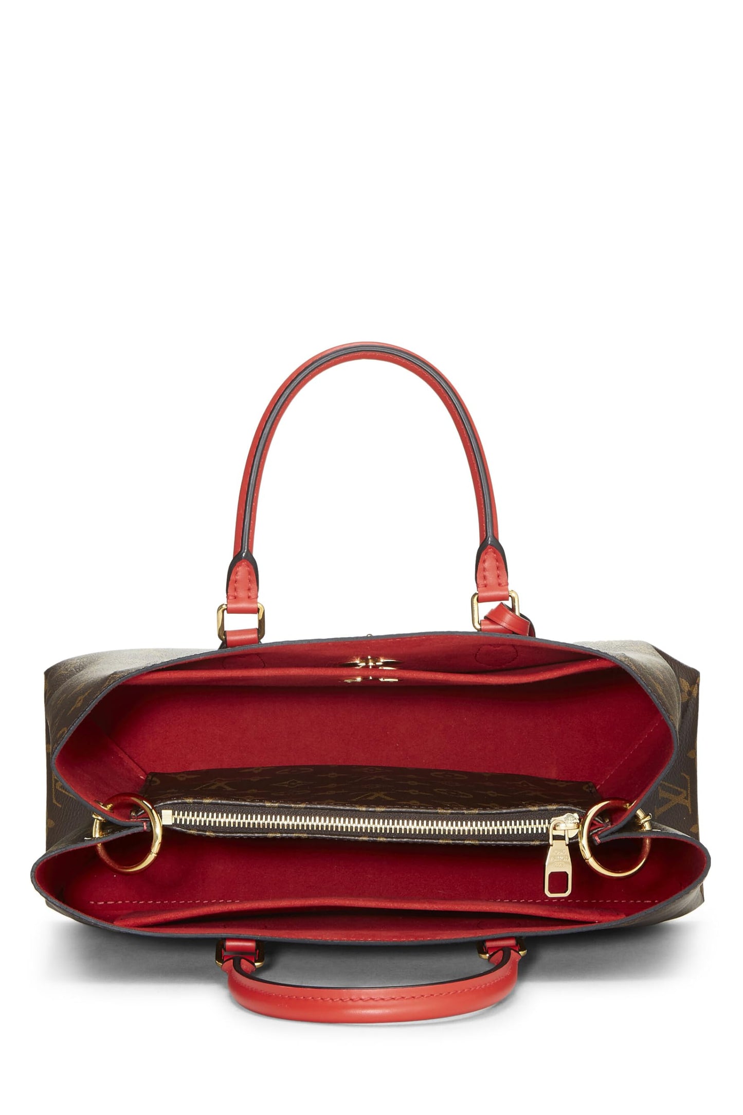 Louis Vuitton,  Red Monogram Flower Tote, Red