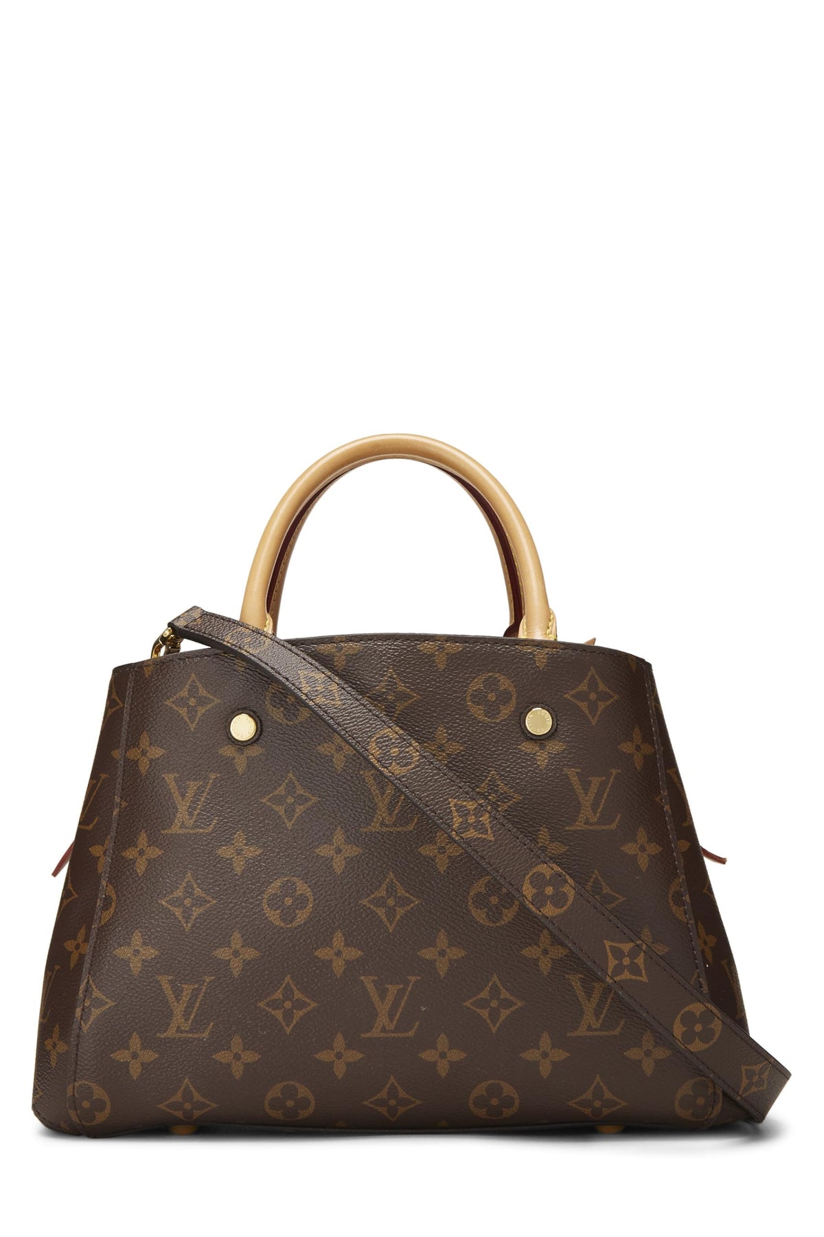 Louis Vuitton,  Monogram Canvas Montaigne BB, Brown