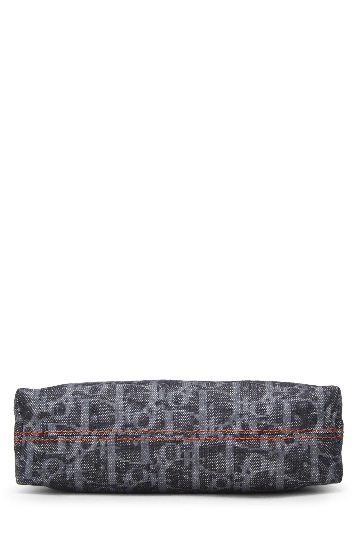 Dior,  Navy Denim Trotter Flight Pouch, Navy