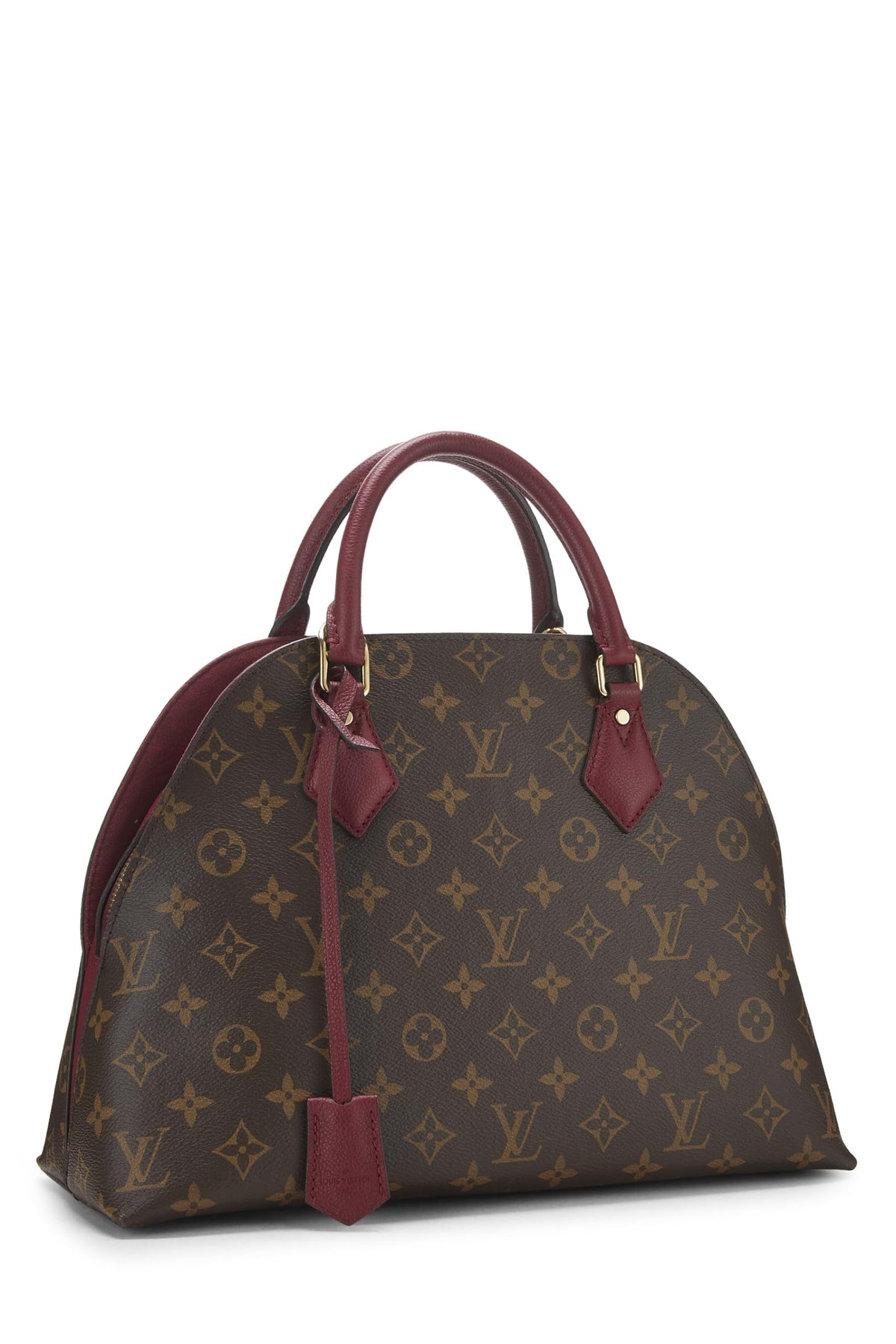 Louis Vuitton,  Raisin Monogram Canvas Alma BNB, Purple