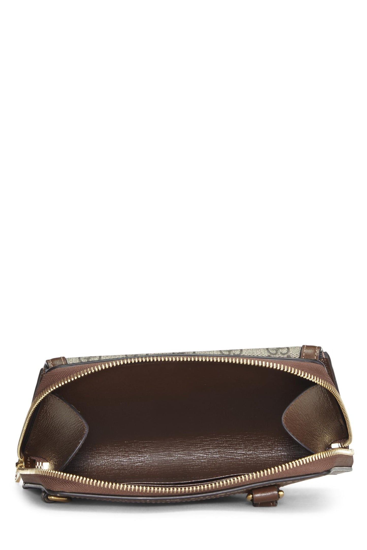 Gucci, GG Supreme Canvas Crossbody Bag, Brown