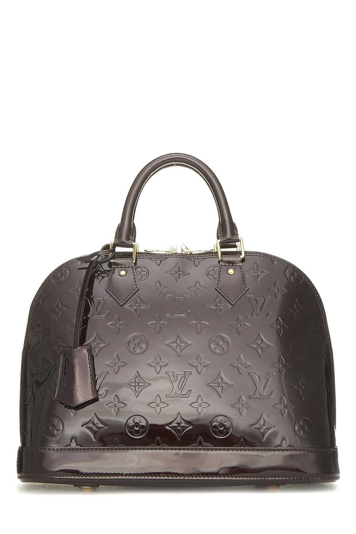 Louis Vuitton,  Amarante Monogram Vernis Alma PM, Purple