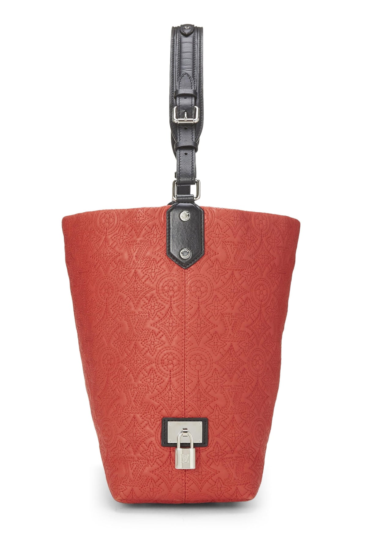 Louis Vuitton,  Red Monogram Antheia Leather Hobo PM, Red