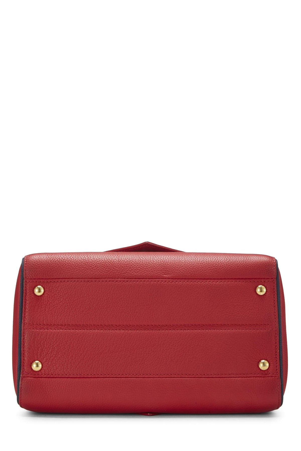 Louis Vuitton,  Red Monogram Leather Double V Bag, Red