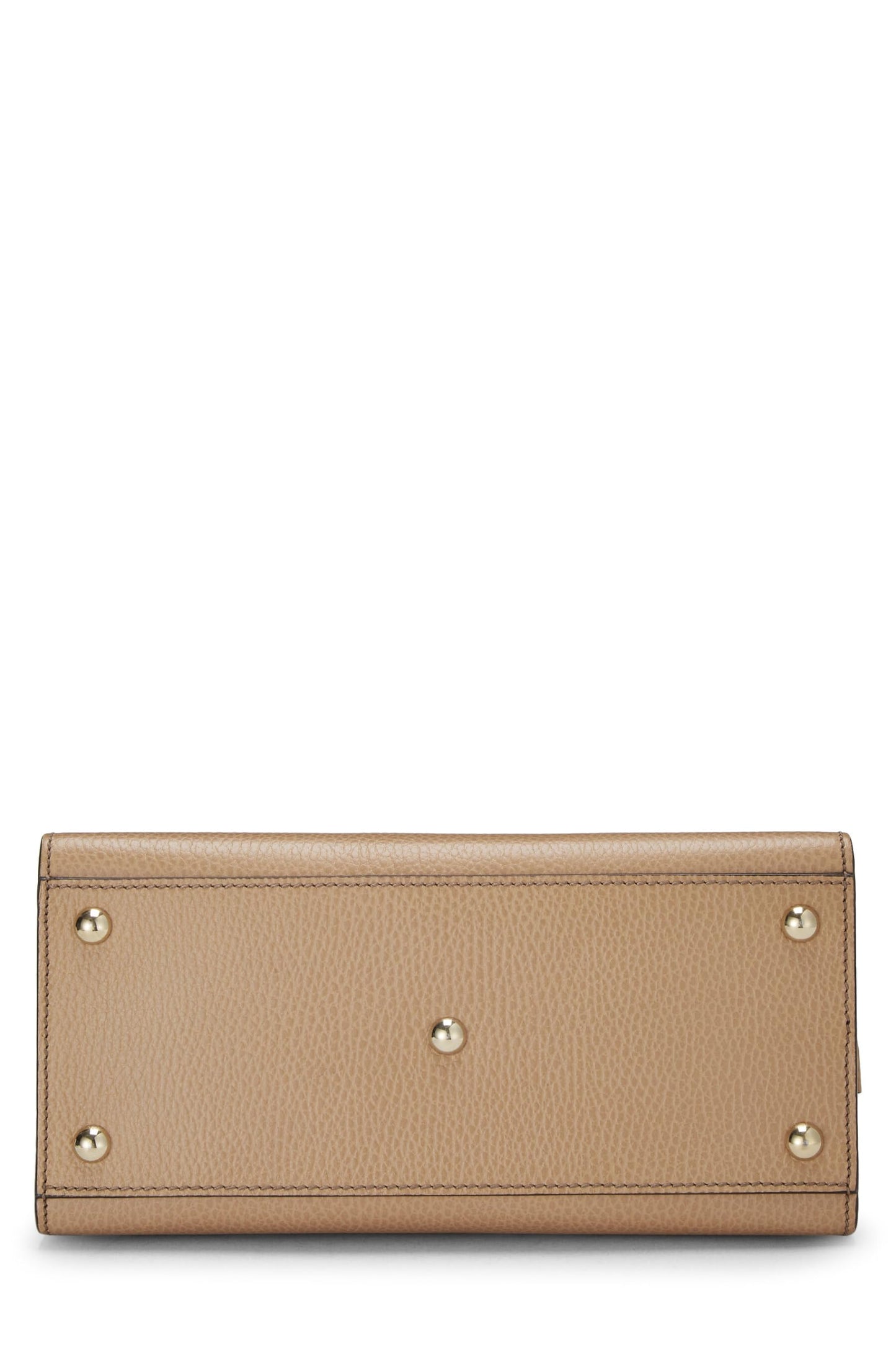 Gucci, Beige Grained Leather Soho Handbag, Beige
