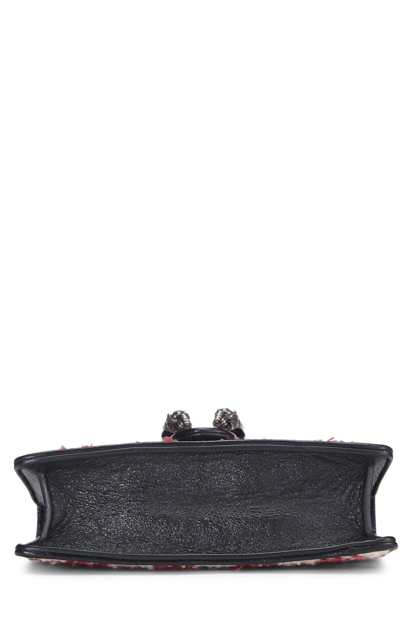 Gucci, Red & White Tweed Dionysus Shoulder Bag Small, Multi