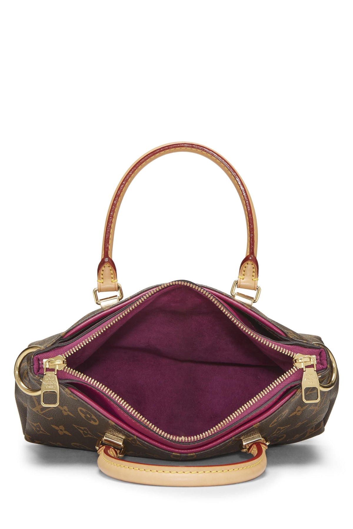 Louis Vuitton,  Purple Monogram Canvas Pallas BB, Purple