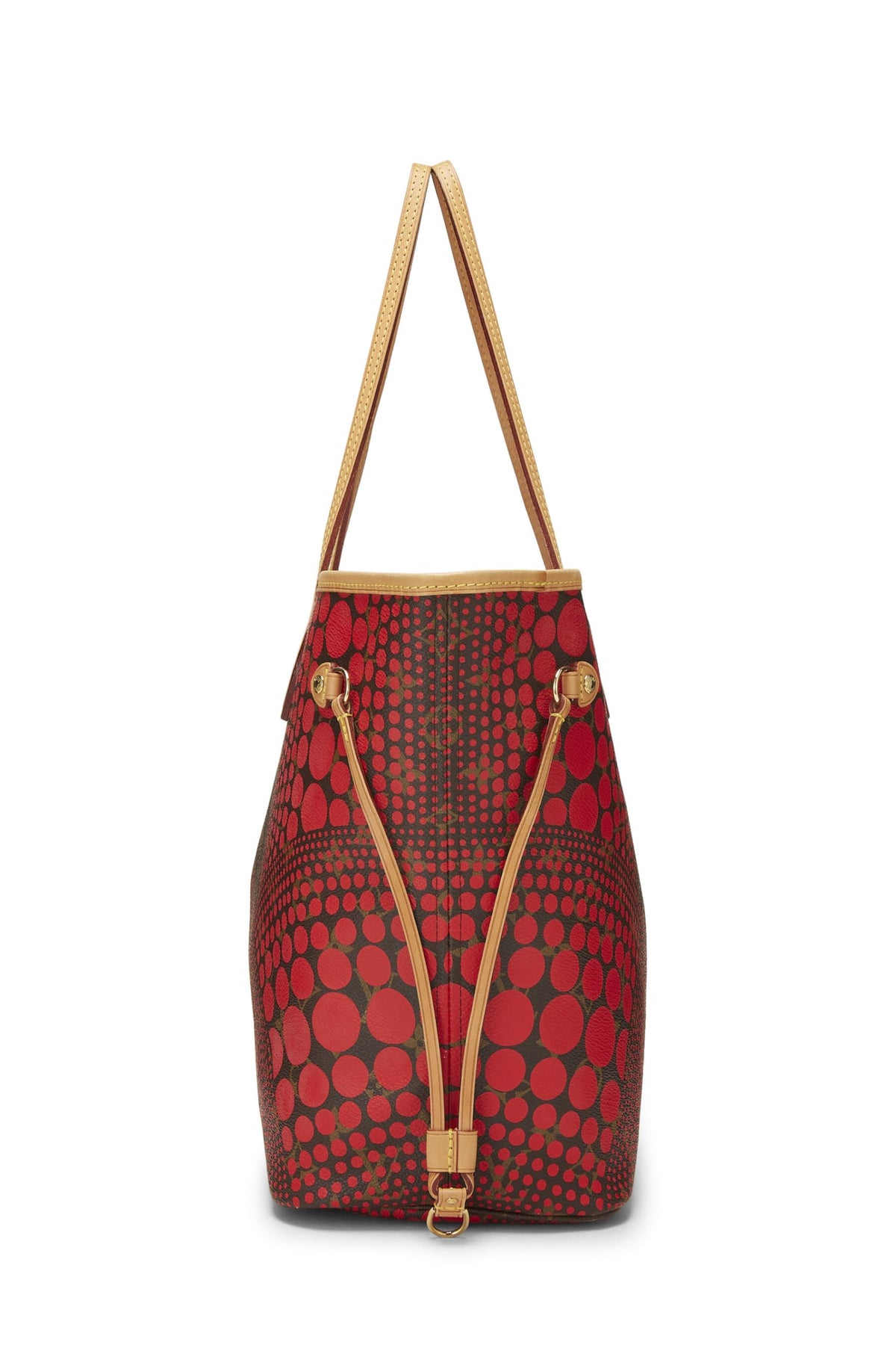 Louis Vuitton,  Yayoi Kusama x Louis Vuitton Red Monogram Dots Infinity Neverfull MM, Red