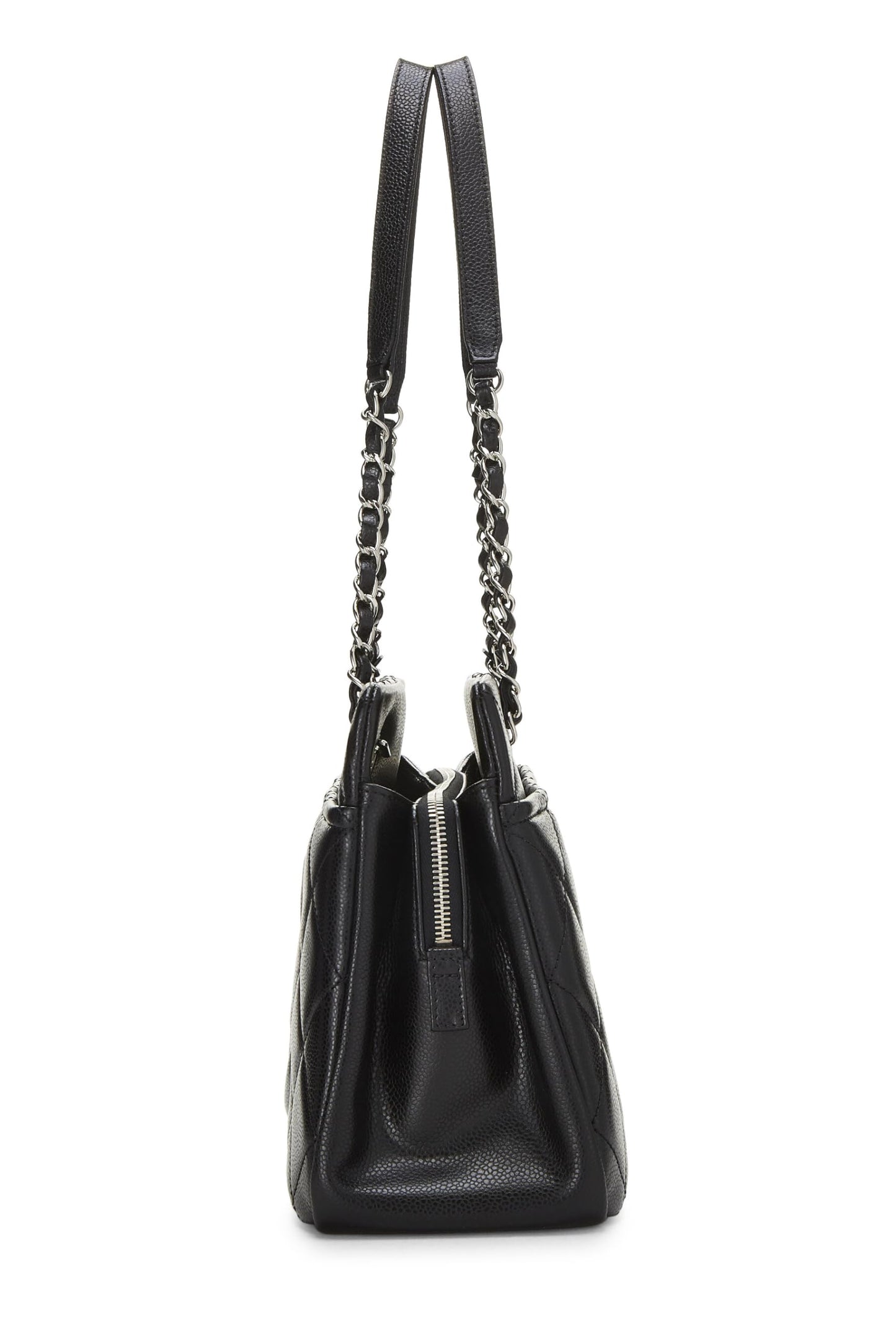 Chanel,  Black Caviar Timeless 'CC' Tote Medium, Black