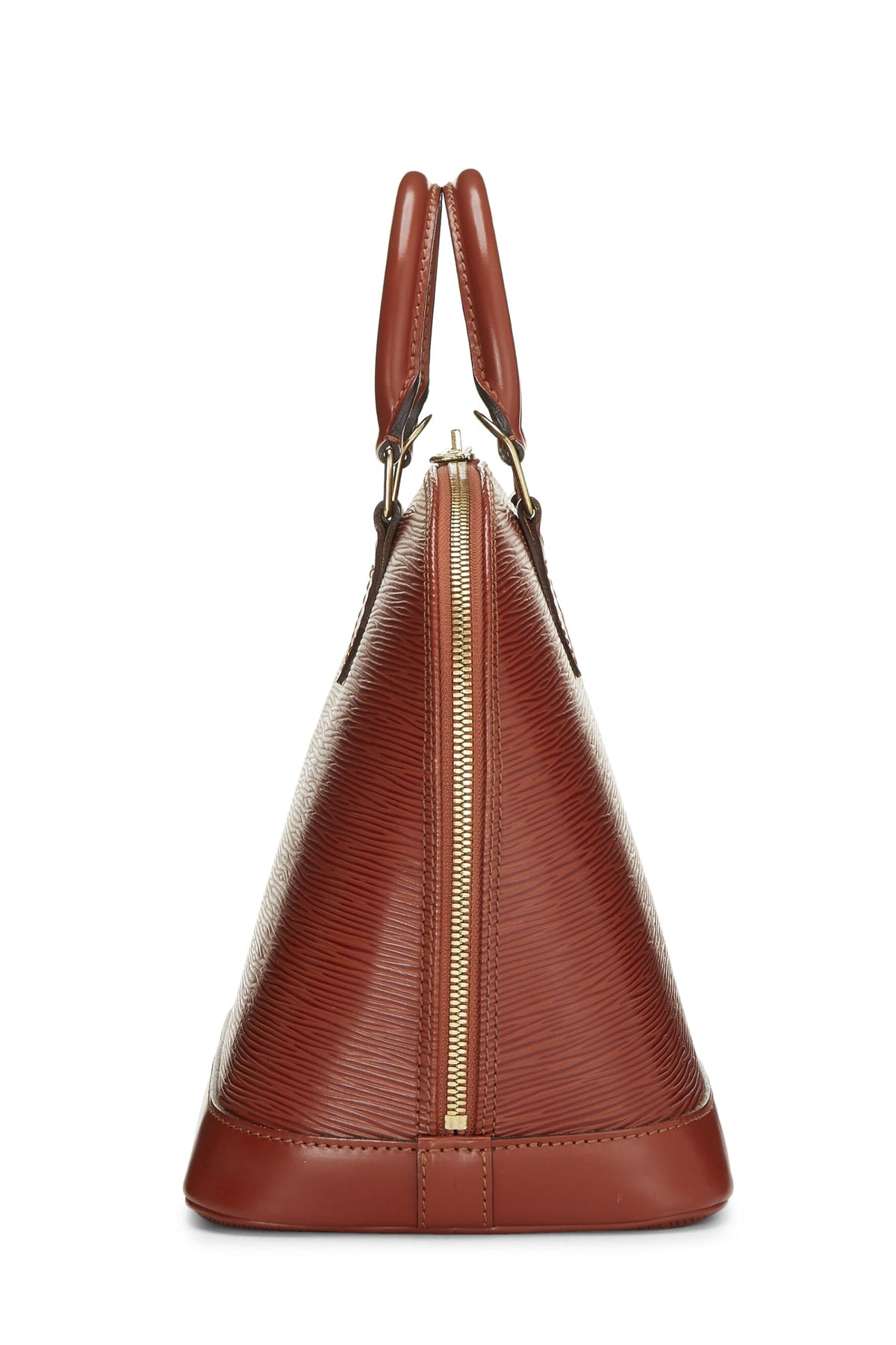 Louis Vuitton,  Cipango Gold Epi Alma PM, Brown