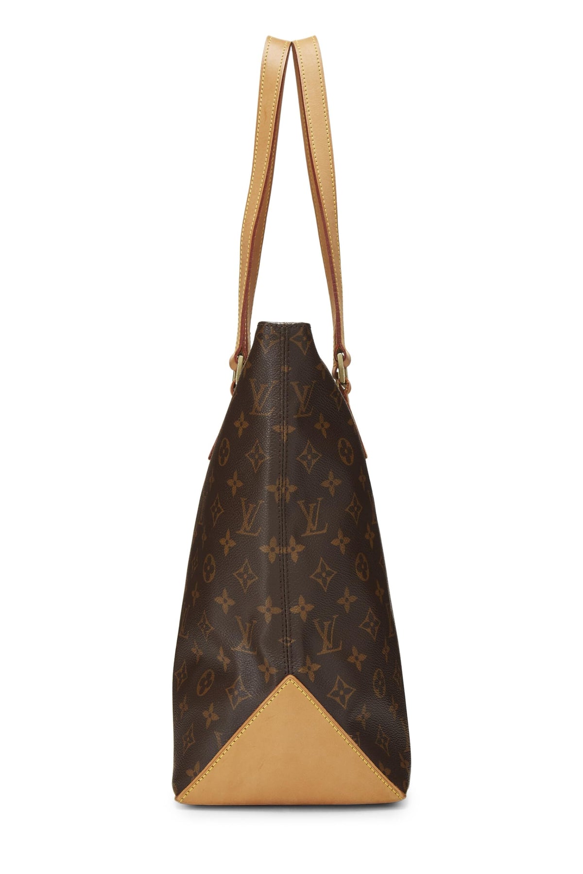Louis Vuitton,  Monogram Canvas Cabas Mezzo, Brown