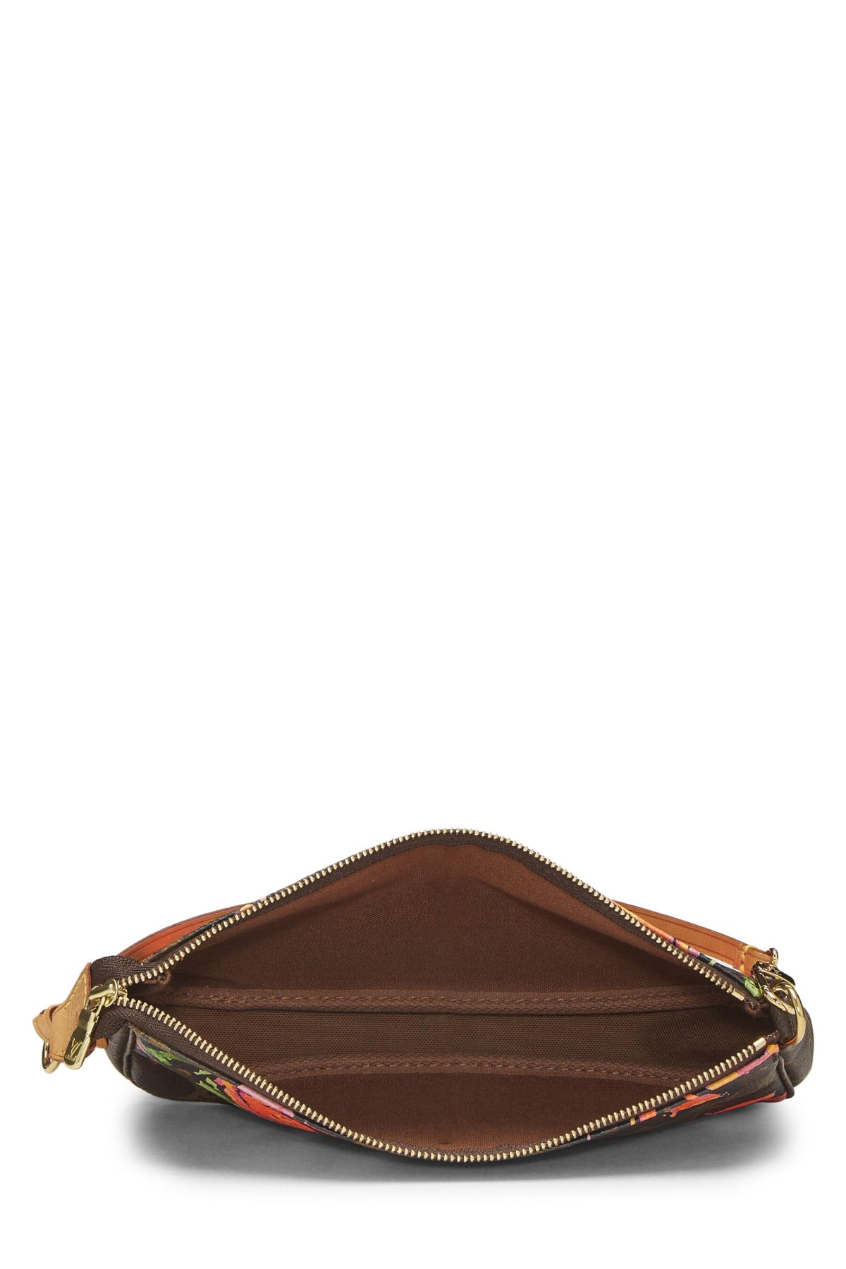 Louis Vuitton,  Stephen Sprouse x Louis Vuitton Monogram Roses Pochette Accessoires, Brown