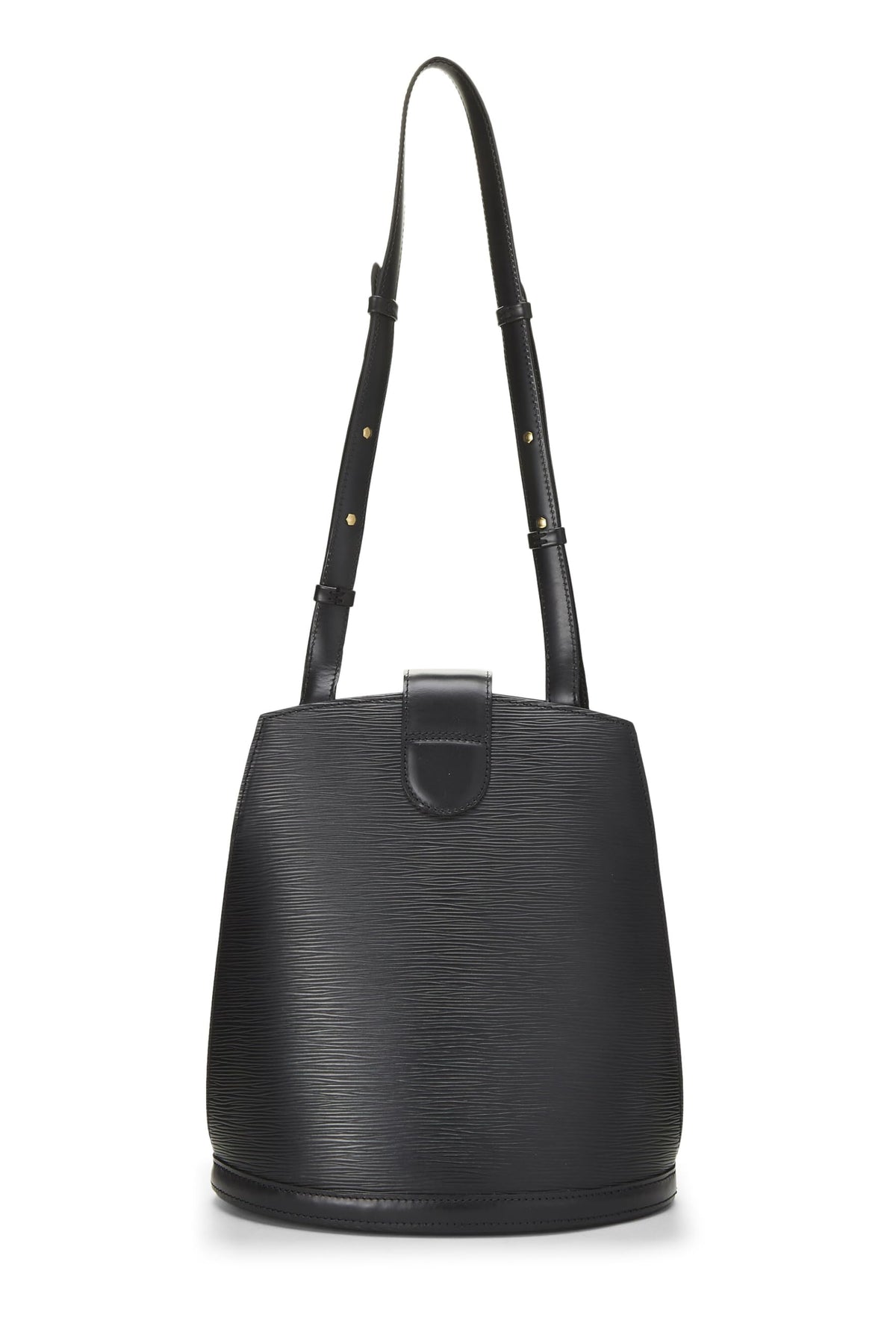 Louis Vuitton,  Black Epi Cluny, Black