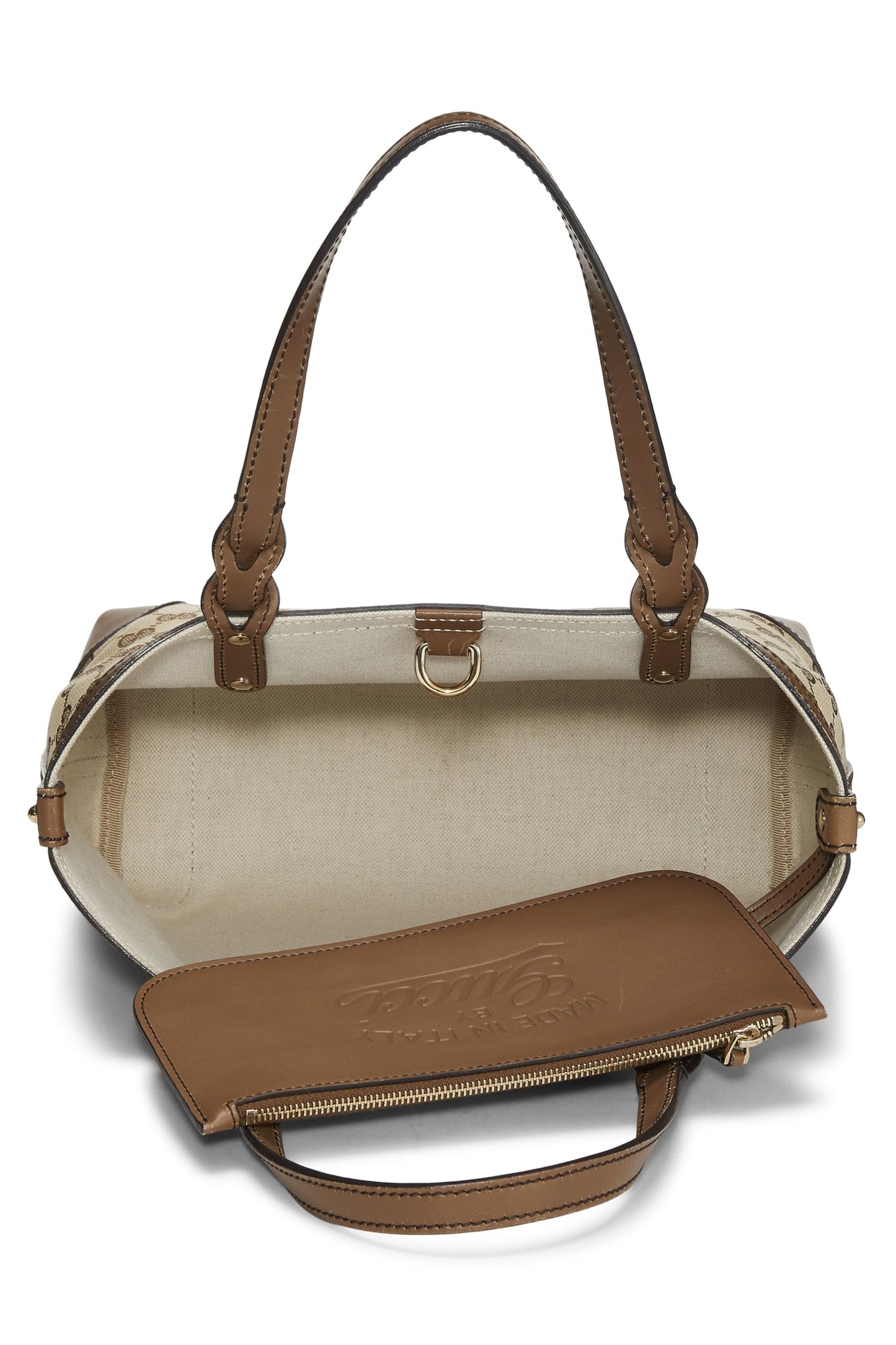 Gucci, Brown Original GG Canvas Craft Tote, Brown
