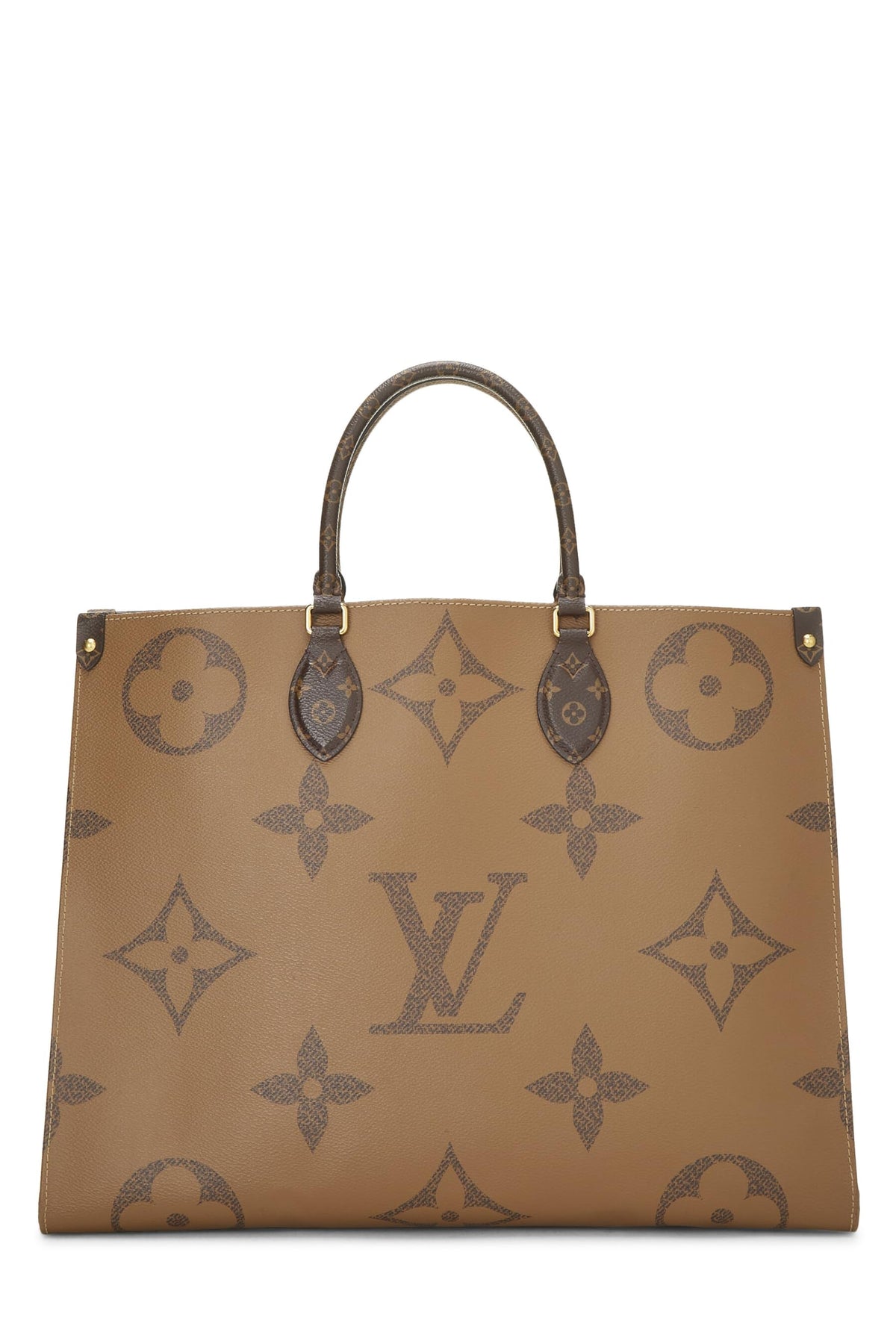 Louis Vuitton,  Monogram Reversed Giant On The Go GM, Brown