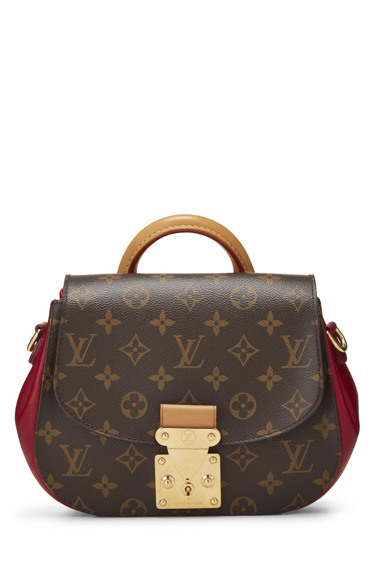 Louis Vuitton,  Burgundy Monogram Canvas Eden PM, Red