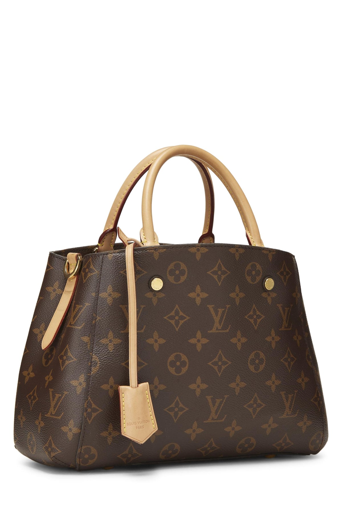 Louis Vuitton,  Monogram Canvas Montaigne BB, Brown