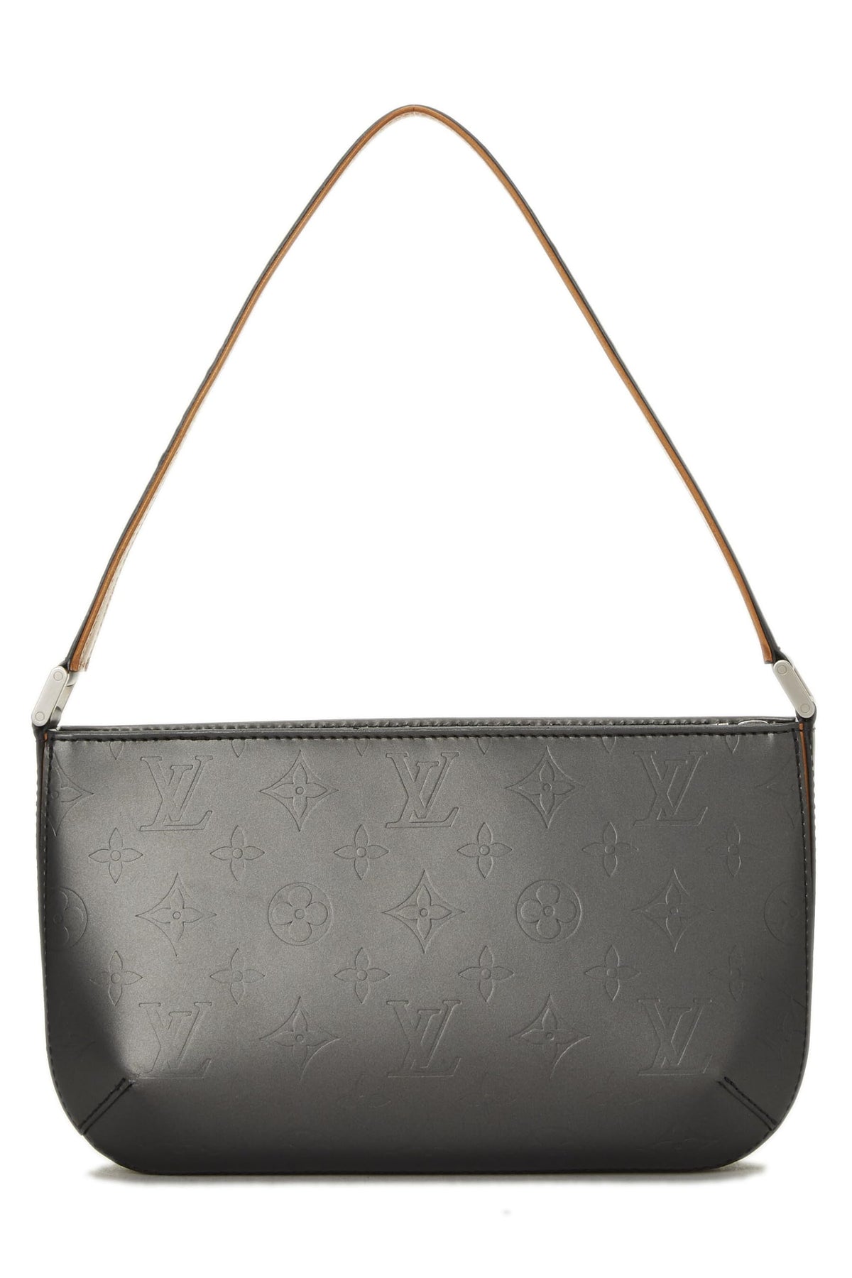 Louis Vuitton,  Grey Monogram Vernis Mat Fowler, Grey
