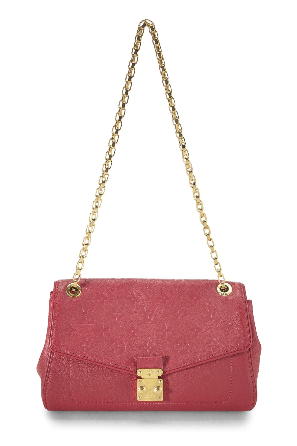 Louis Vuitton,  Pink Monogram Empreinte Saint Germain PM, Pink