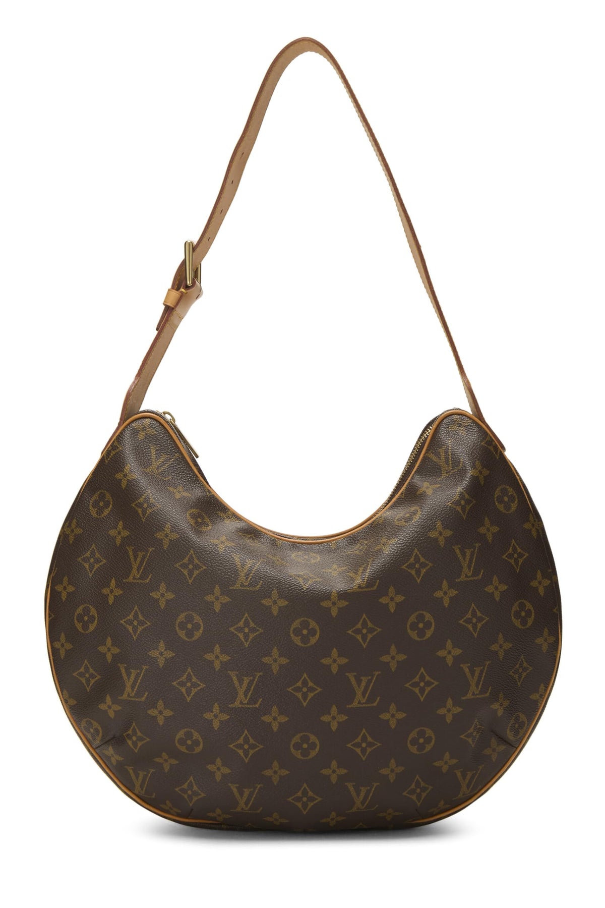 Louis Vuitton,  Monogram Canvas Croissant GM, Brown