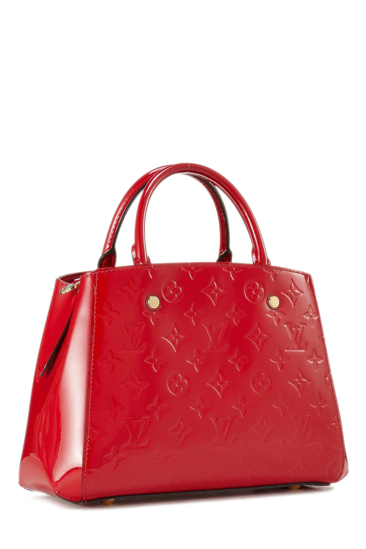 Louis Vuitton,  Cerise Vernis Montaigne BB, Red