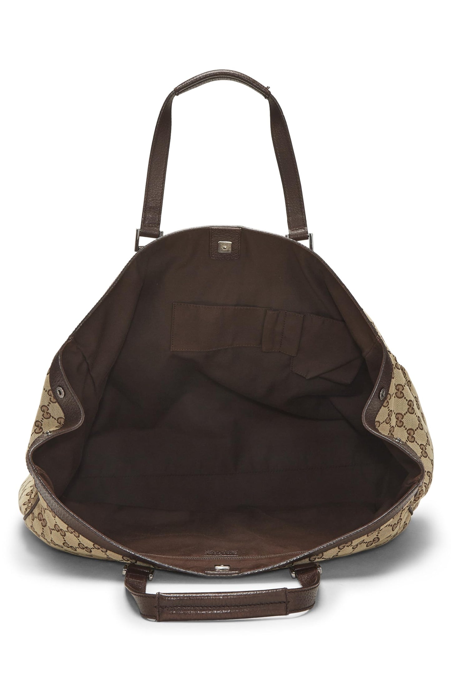 Gucci, Original GG Canvas Pocket Tote Large, Brown