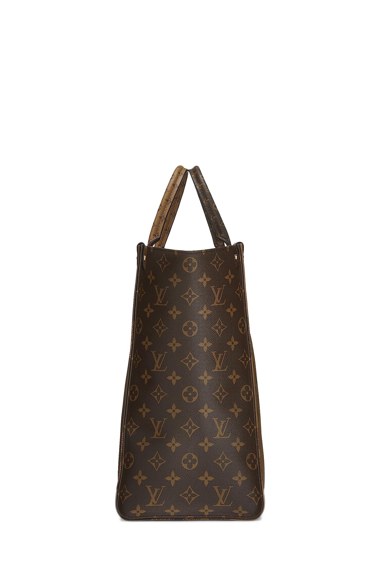 Louis Vuitton,  Monogram Reversed Giant On The Go GM, Brown