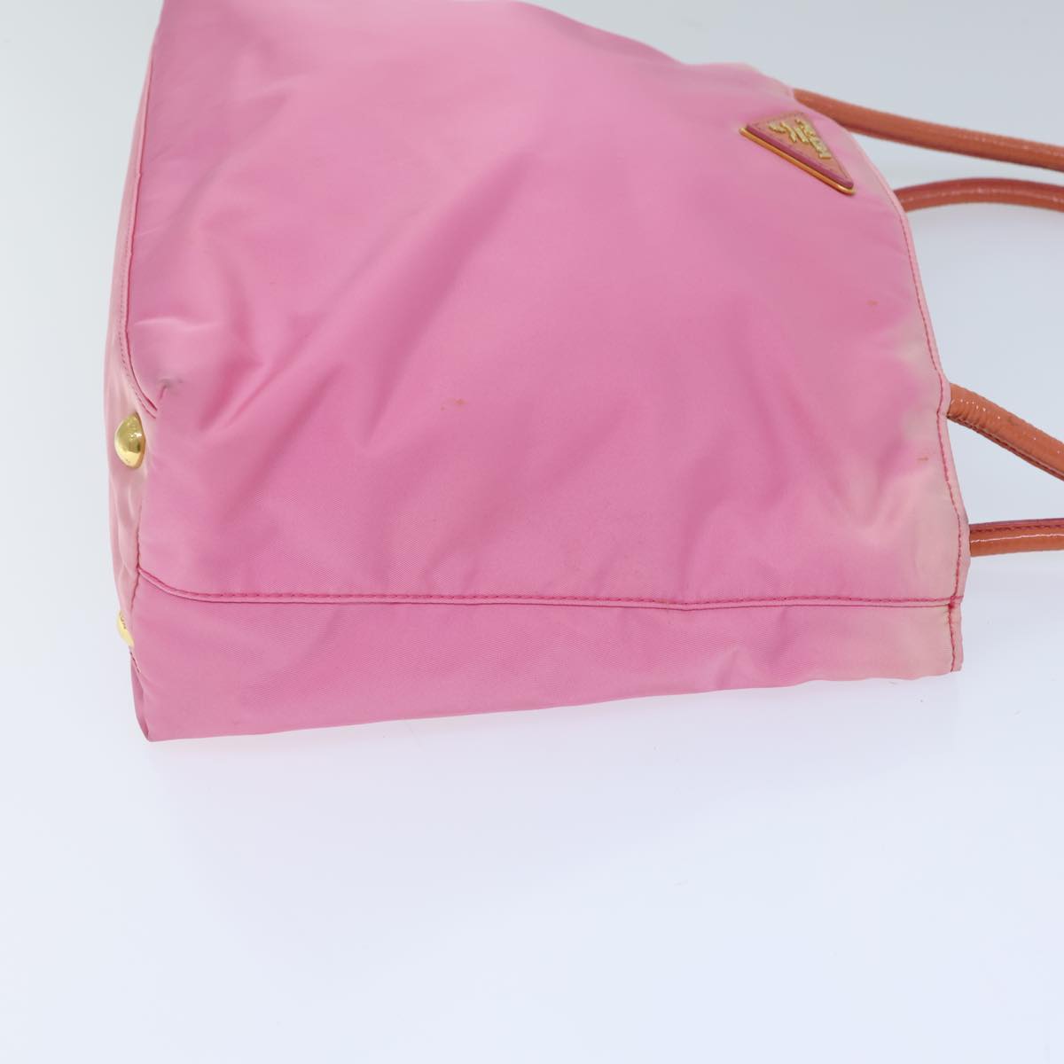 PRADA Tote Bag Nylon Pink Auth 72171
