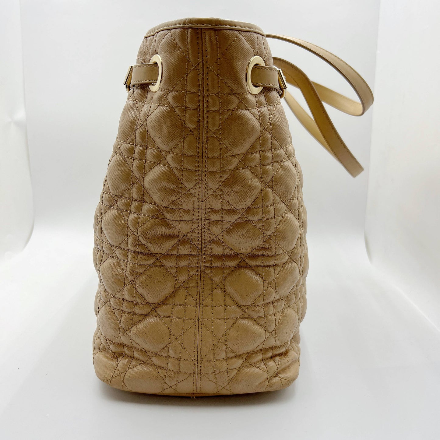 Cannage Leather Panarea Tote Bag