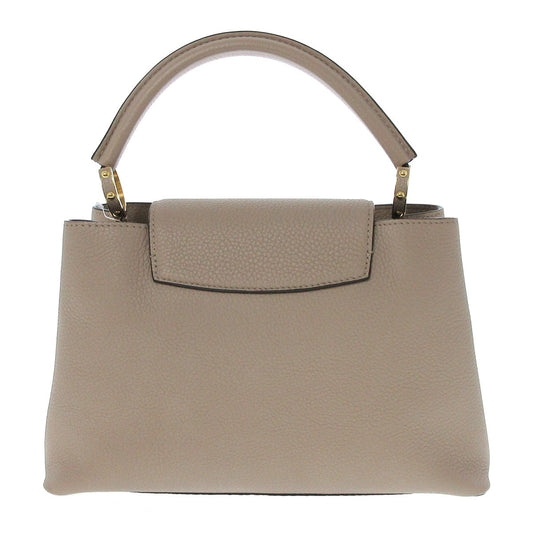 Louis Vuitton Beige Leather Capucines handbag bag