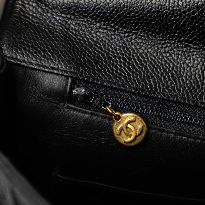 Chanel Matrases Cocomark HandBags Briefcase Black Caviar   Chanel