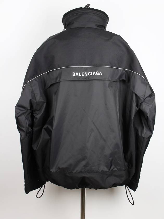 Luxury Balenciaga  Logo Anorak Black 46